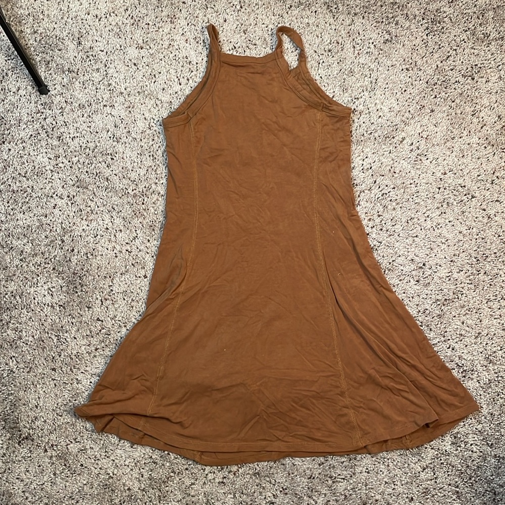 NWT American‎ Eagle Brown Dress with Built in Shorts Size XS - Picture 3 of 6